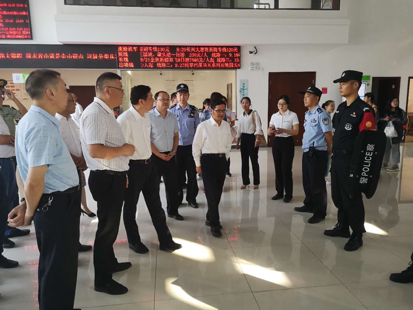 9月30日 市委副书记陈浩检查安全生产工作