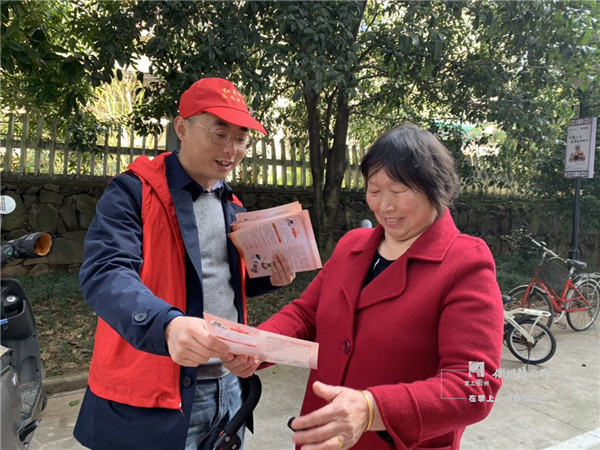 北门社区做好“扫黑除恶”宣传工作